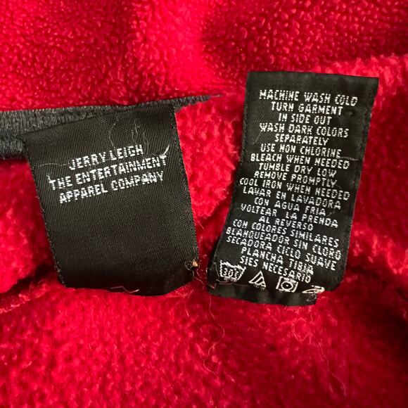 Mickey Unlimited Red Fleece Hoodie Small - Picture 4 of 11